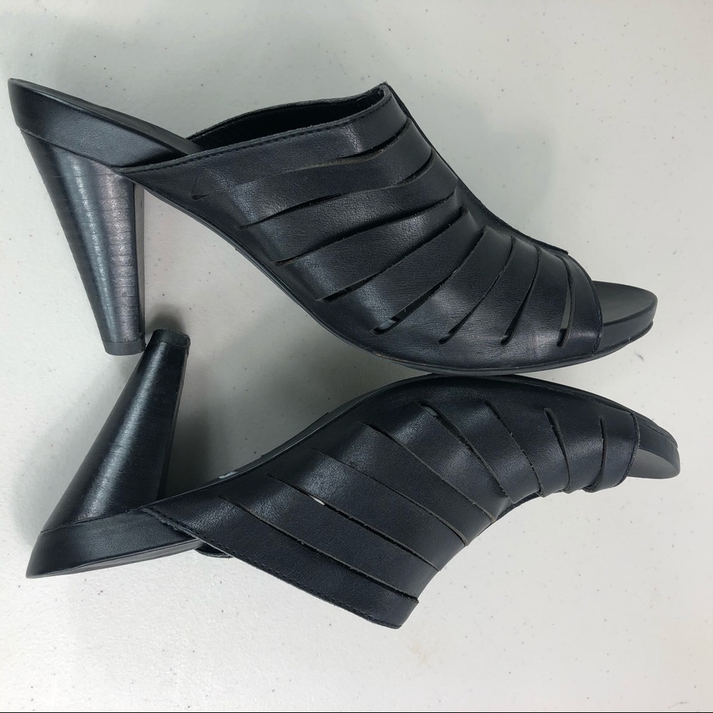 Madison Black Sandals Size 9.5 M - Picture 5 of 8